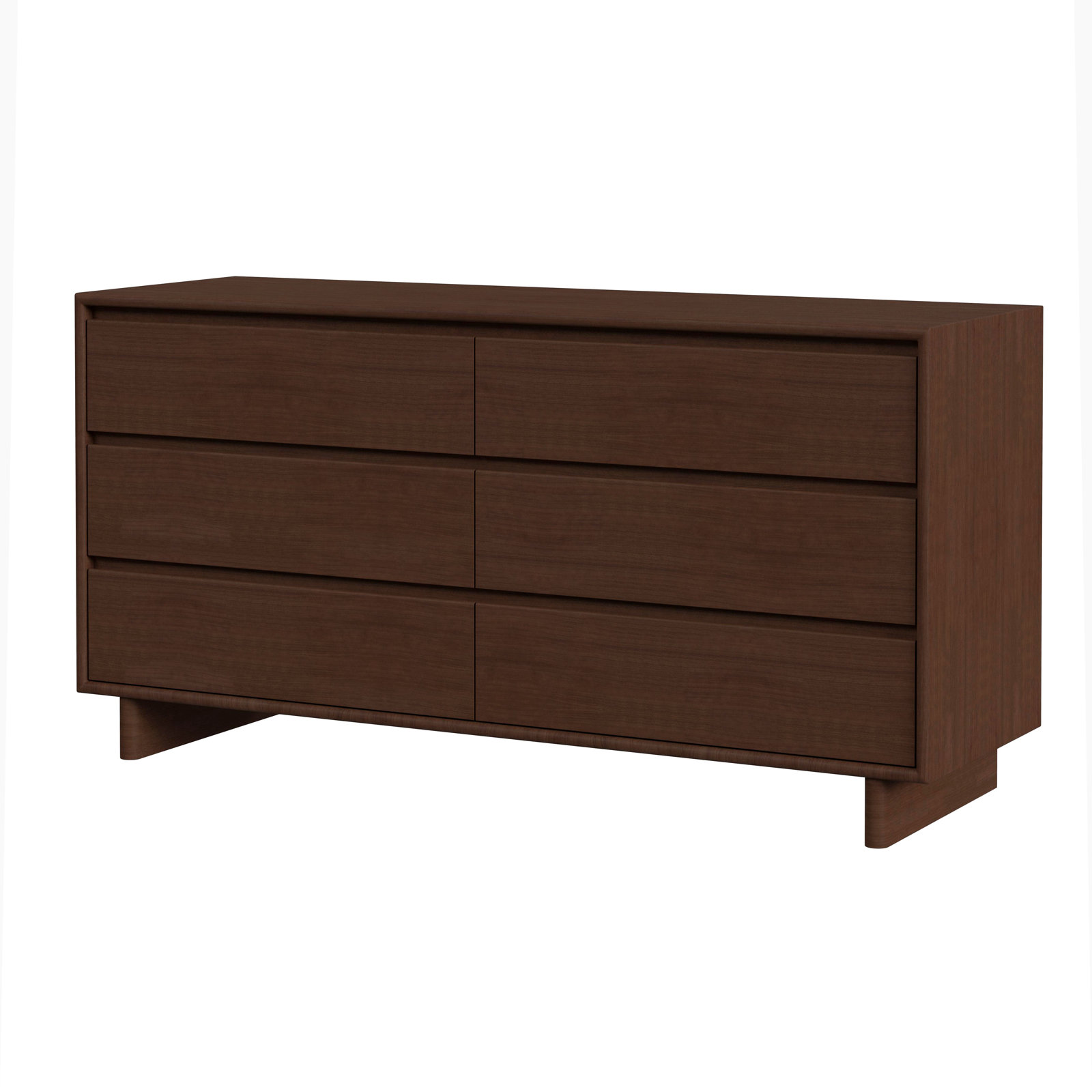 Soleil 62" Double Dresser, Brown