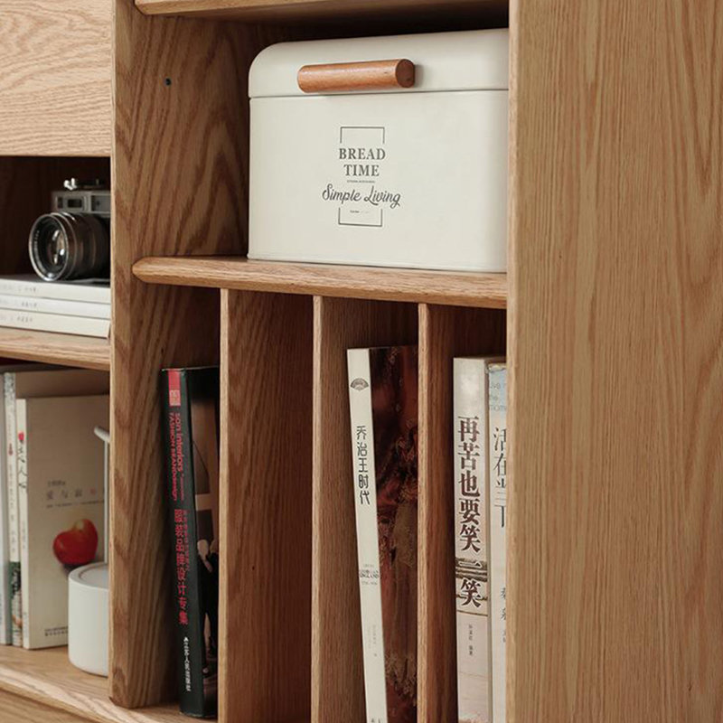 bibliothèque d'intérieur de style japonais, Brun