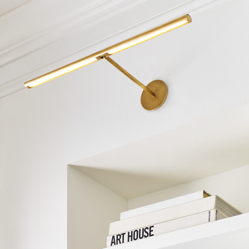 Plural Dimmable LED Wall Mounted Picture Light, Dark Bronze