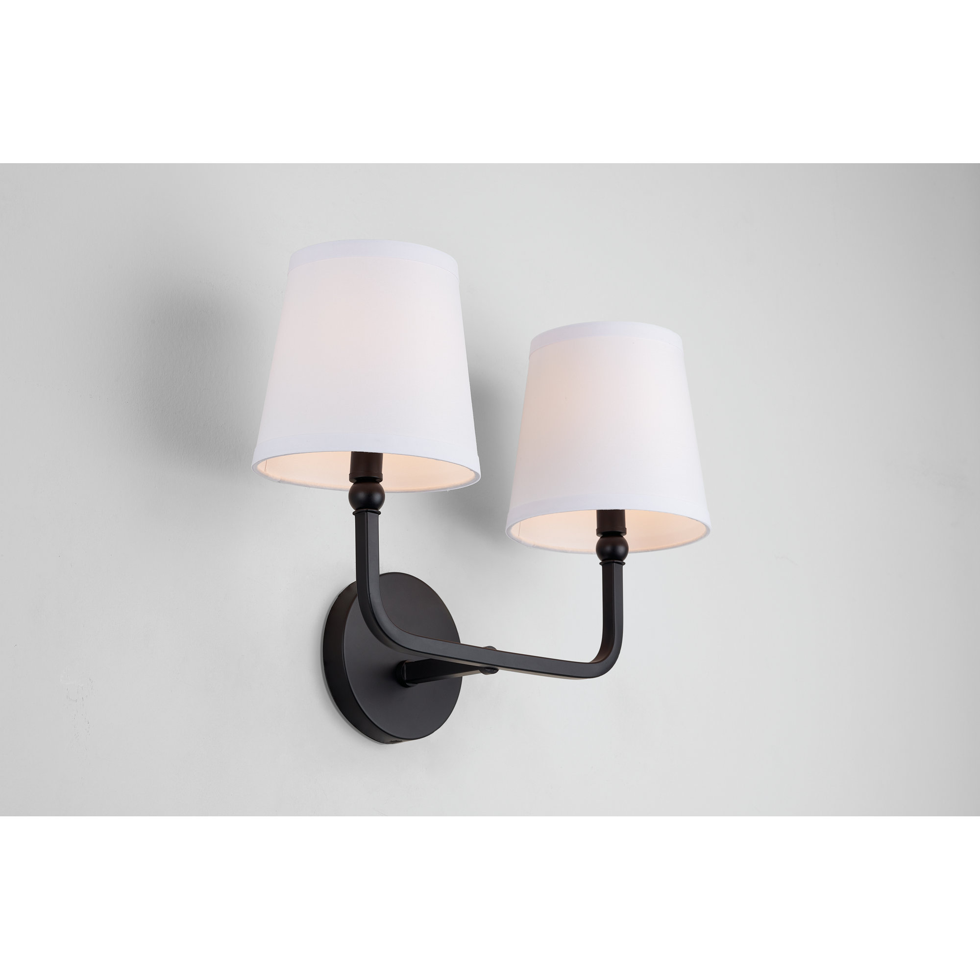 Climsland Dimmable Vanity Light, 2, Matte Black