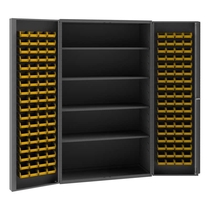 Erith Single Storage Cabinet ( 84'' H x 48.13'' W x 24.56'' D)