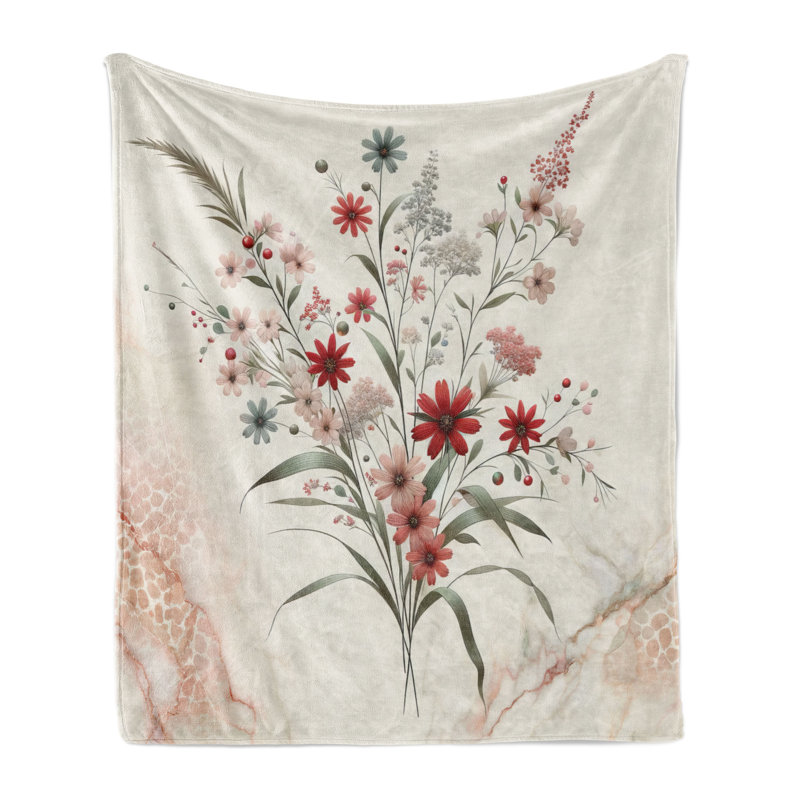 Throw Blanket, 70" W x 90 " L
