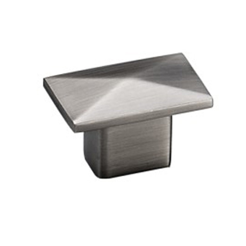 Poignée rectangulaire, Nickel antique