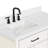 Tidworth 42'' Solid Wood Single Bathroom Vanity with 1.5'' White Quartz Top-1004111409-970334954-1004111407