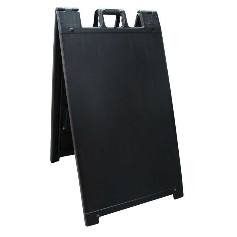 Porte-affiche double face, Noir