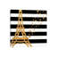 Eiffel Tower Love by Sd Graphics Studio - Print on Canvas-63929333-63929343
