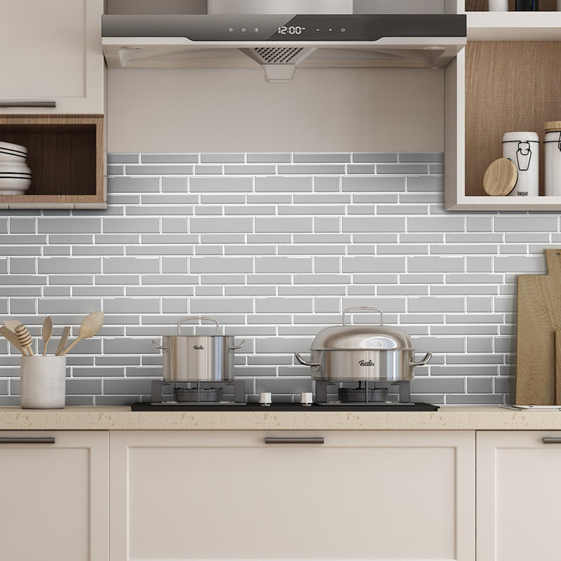 30cm x 30cm Wallpaper Tile, Grey