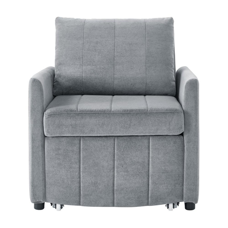 Chaise pliante, Gris