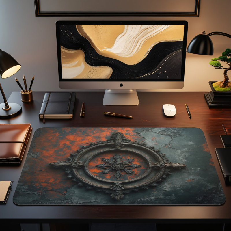 Polyester Desk Pad, 31.5x15.5