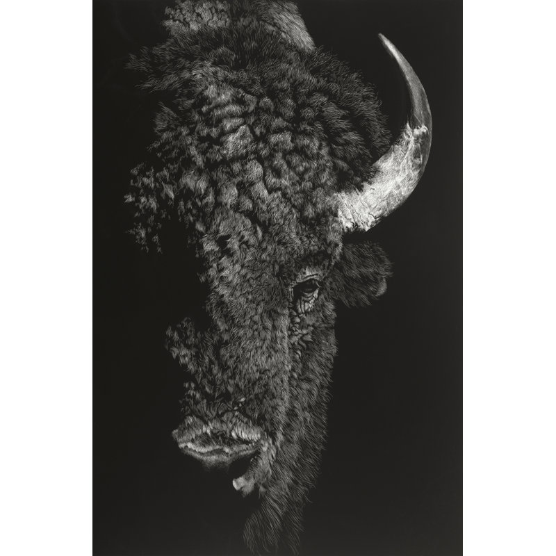Black Glimpse I by Julie T. Chapman - Wrapped Canvas Print, 91cm H x 61cm W