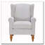 Fauteuil d'appoint à dossier haut-1358554651