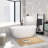 67.32'' x 29.5'' Freestanding Soaking Acrylic Bathtub