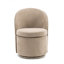 Tabouret de coiffeuse pivotant rembourré-220756075