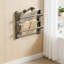 Bathroom Slipper Rack Wall-Mounted Foldable Shoe Rack Wall-Mounted Slipper Rack for Bathroom Entryway