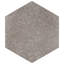 Palazzo Hex 14" x 16" Porcelain Stone Look Singular Floor and Wall Tile-70796751