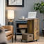 Carnevale C Shaped End Table With Storage Living Room Furniture Side Sofa Table-967184070