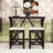 Betsons 3 - Piece Dining Set, Dining Table with USB Port and Upholstered Stools-1254887117-1254887119-1254887118