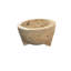 Travertin grand bol crème-107156373