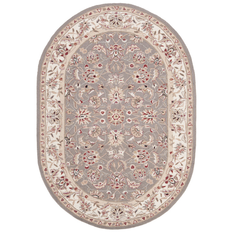 Helena Hand Hooked Wool Sage/Ivory Rug