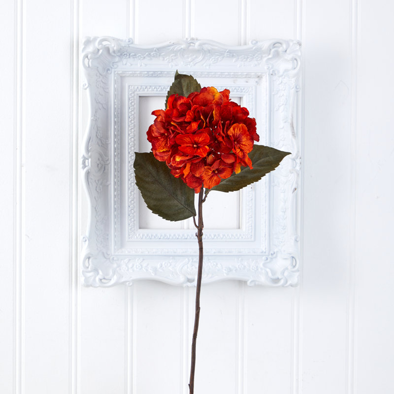 Fleur artificielle d’Hortensia 32 po (ensemble de 6)