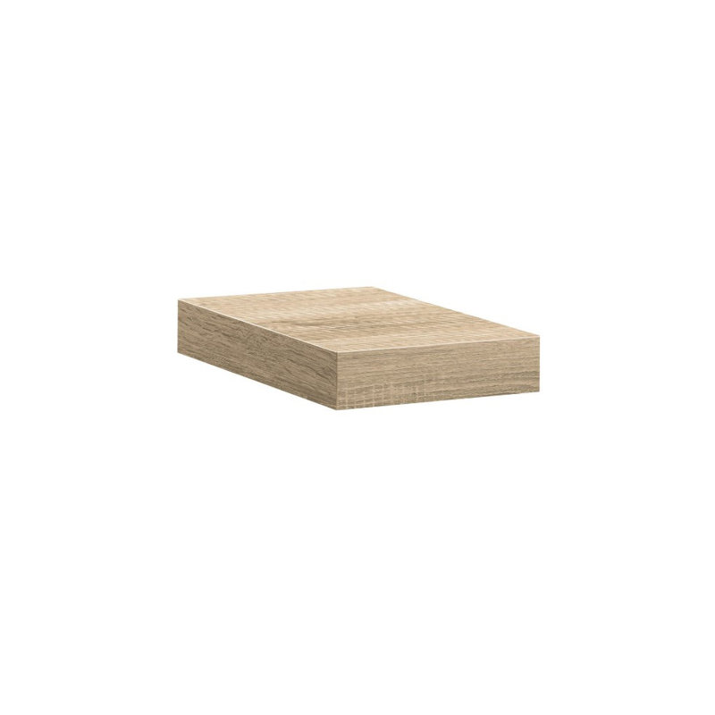 Catheren Square Floating Shelf, Oak