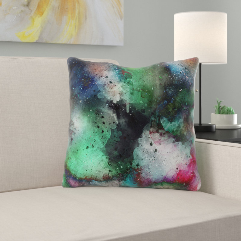 Coussin décoratif Najera, Microsuède, Intérieur