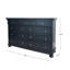 Commode double 9 tiroirs Victor