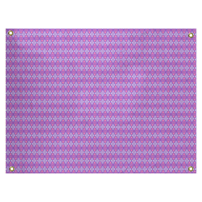 Tapisserie «Avicia Lined Diamonds» par Katelyn Elizabeth