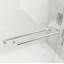 Porte de douche coulissante double demi-cadre l 44 à 48 po x H 72 po - Chrome, verre trempé de 1/4 po (6 mm) pour douche à l'italienne