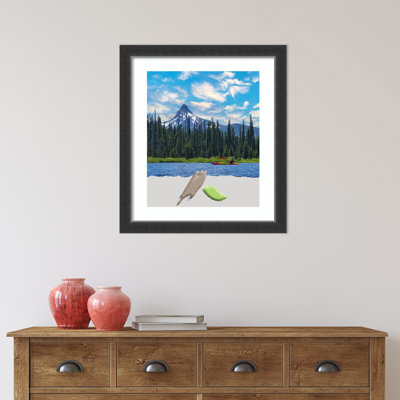 Ashantia Black Wood Picture Frame with Mat