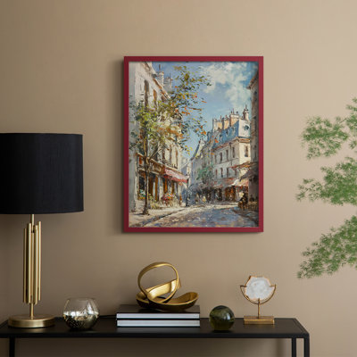 LANDSCAPES Series CCCXCI Framed Print - Solid Wood