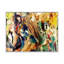 «Colorful Abstract Strokes VI», reproduction sur toile flottante-2122046486-2122046492