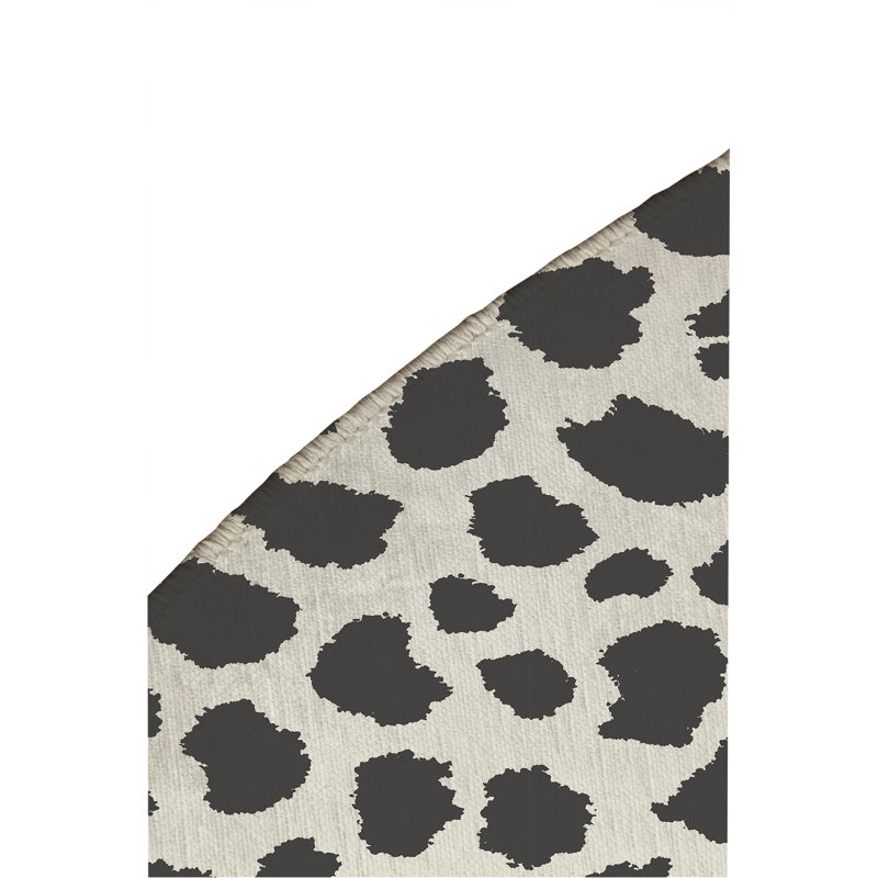 Animal Splat Activity Mat, Ivory/Charcoal