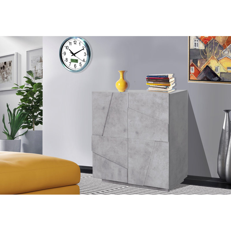 Abbie-Gayle 81cm Sideboard, Grey