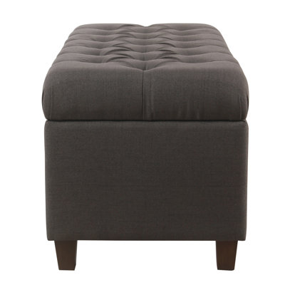 Banc de rangement rembourré Allessandra