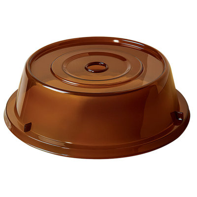 Couvre-assiettes GET CO-94-A, ambre 10 po (ensemble de 12)