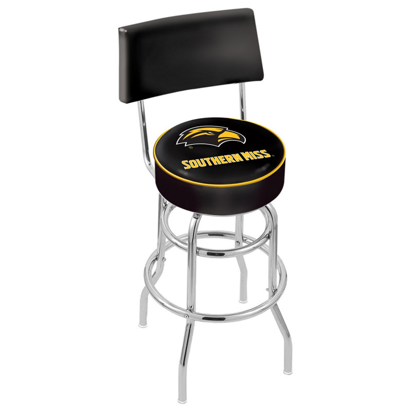 NCAA 30" Swivel Bar Stool, University of Southern Mississippi