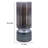 Aurian Glass;Steel Table Vase-434678925