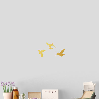 Adhésif décoratif colibris