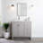 36.5" Single Bathroom Vanity With Cultured Marble Top-1079803143