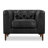Essex Full-Grain Genuine Italian Leather Lounge Chair-594526538