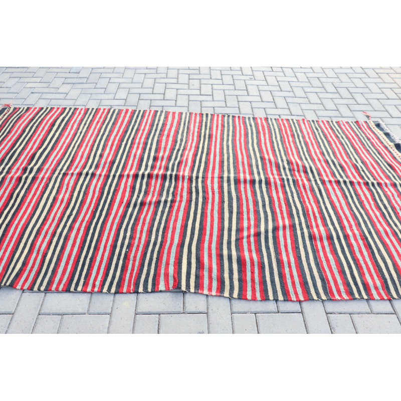 Grand kilim turc rétro beige pour la décoration et le style bohémien de la chambre à coucher