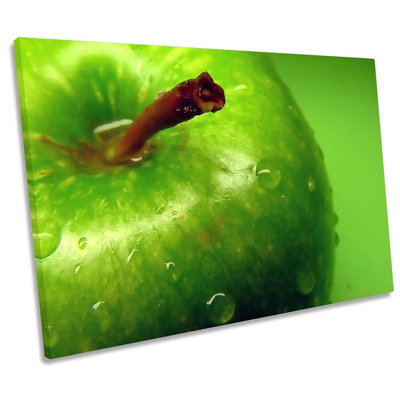 Apple Fresh Fruit - Wrapped Canvas Print