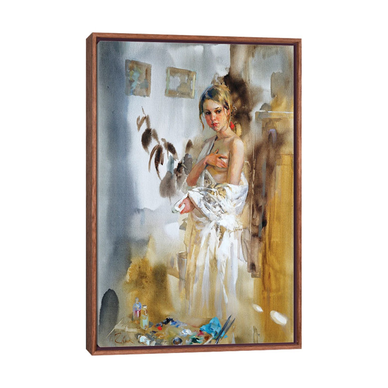 In The Artist's Studio by Igor Zhuk - Painting on Canvas