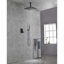 Ensemble de système de douche de plafond avec douche à main et pomme de douche 16 po-125428401