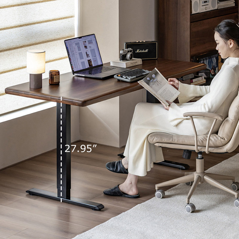 Bureau pour travailler debout à hauteur réglable, 47.24"W*25.59"D*27.95"H