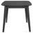 Black 3-Piece Rectangular Coffee Table Set