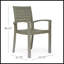 Chaise de salle à manger d'extérieur-1460370410