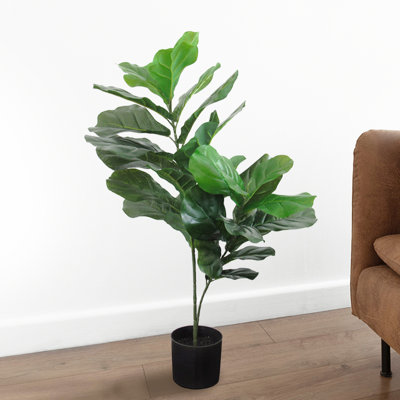 Artificial Fiddle Leaf Fig Tree in Pot