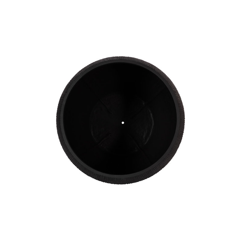 Filament Planter, Black, LG, 29" H x 30" W x 30" D